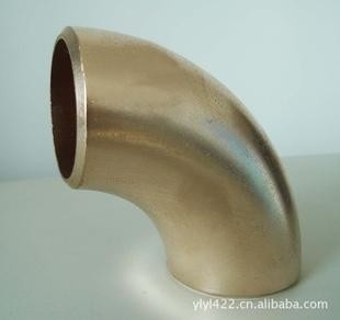 اتصالات لوله مسی نیکل فولادی زانویی 90D Short Radius Bend C70600 ASME B16.9