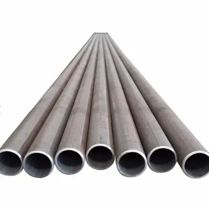 لوله فولادی بدون درز فشار بالا با دمای بالا لوله فولادی کربنی A53 GrB 15 اینچ SCH40