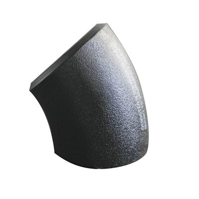 اتصالات لوله فولادی نیکل آلیاژی Inconel600 خم شعاع بلند زانویی 90 درجه B564 N06600 ANSI B16.9