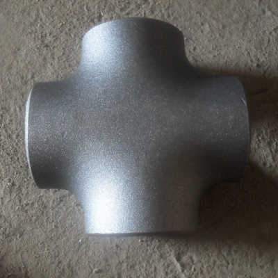 اتصالات لوله فولادی ضد زنگ ASTM BW Cross Tee 10 اینچی SCH80 A403 WP316/316L ASME B16.9