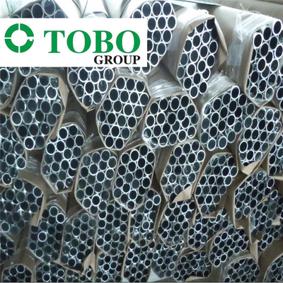 هدایت حرارتی برتر برای بهره وری انرژی 6063-T5، ASTM B210، لوله آلومینیوم آلیاژ 12mm OD x 1mm WT