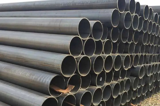 ASTM A106 A53 لوله دیگ فشار بالا لوله های نفتی بدون درز بدون درز فولاد کربنی