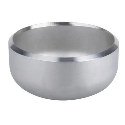 ANSI/ASME فولاد ضد زنگ فولاد کربن فولاد بُت جوش کلاه اندازه های سفارشی و مواد درجه صنعتی