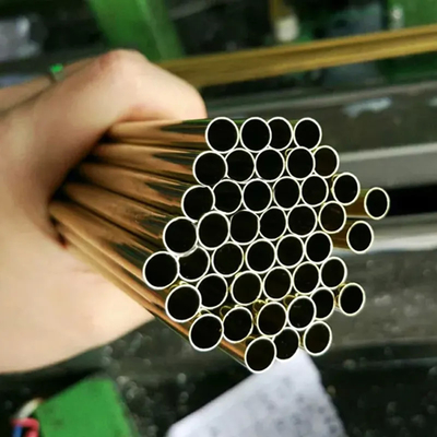 لوله های آلیاژی نیکل مس CuNi10Fe1Mn 8 اینچ لوله مسی مستقیم بدون درز