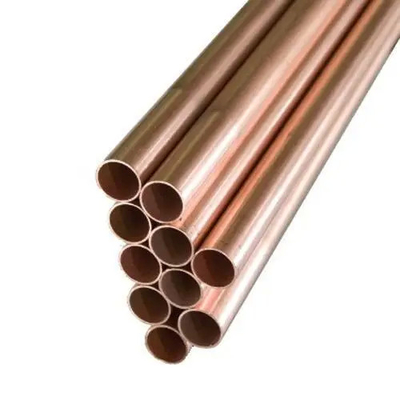 لوله های مسی نیکل C70600 C71500 ASTM B467 6 اینچ Sch10 CuNi 9010 لوله های مسی مستقیم و گرد صیقلی