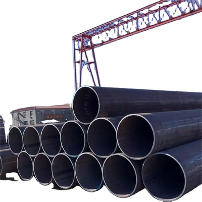 API 5L OD 650 MM با پوشش لوله فولادی LSAW فولاد کربنی لوله نفت و گاز گرد