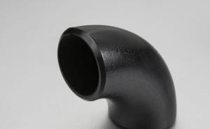 لوازم دنده ای جوشکاری 90D 45D فولاد کربن شعاع کوتاه آرنج ASTM A213 T9 150#