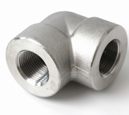 ASME/ANSI فولاد کربن فولاد ضد زنگ سطح فشار بالا سوکت جوش آرنج درجه صنعتی اندازه های سفارشی قاب لوله