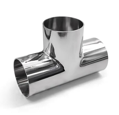 فولاد ضد زنگ 304 تی 3 راه لوله لوازم جانبی BW ASME B16.9 SMLS 4