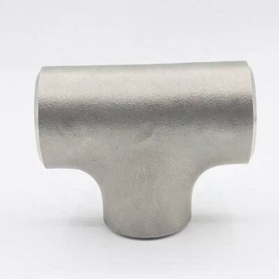 ASTM A312 سوپر دوبلکس B16.9 فولاد ضد زنگ 304 سه راهی، UNS S31254 (254SMO)