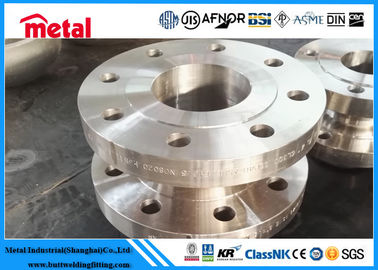 ASTM B462 N08020 فلنج گردن جوشکاری آلیاژ نیکل WN RF آلیاژ 20 SCH40