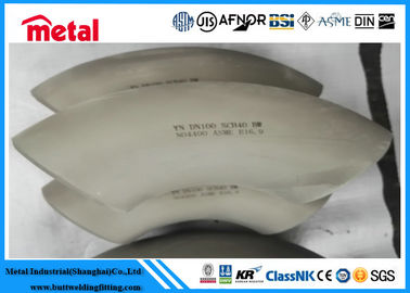 اتصالات لوله فولادی نیکل آلیاژ بدون درز 90 ° LR آرنج 1