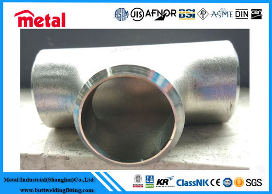 جوشکاری آلیاژ صنعت نفت C276 Equal Tee بدون درز باس ASME B 16.9