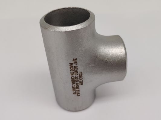 اتصالات لوله های جوش داده شده از جنس استنلس استیل ASME SB366 WP309 3-1 / 2