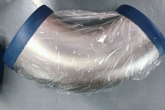 اتصالات لوله از جنس استنلس استیل فوق العاده دوبلکس UNS S32750 SCH 80S 6 اینچ 90 درجه آرنج