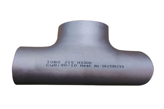 ASME B16.9 آلیاژ فولاد آلیاژی 650 اتصالات لوله بدون درز SCH10 Eaqul Tee