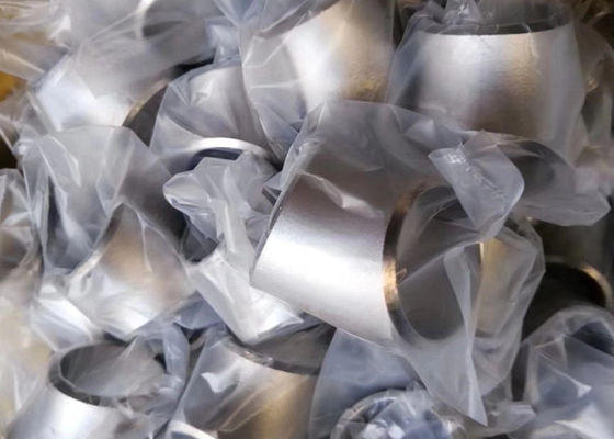 کم کننده لوله فولادی ASME SB366 Butt Weld 90 درجه Sch40