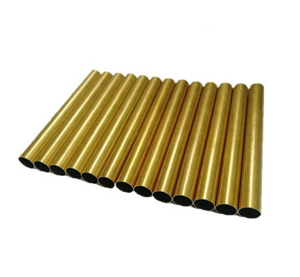 لوله برنجی مستقیم ASTM OD 6mm CuZn40 C27400 H62