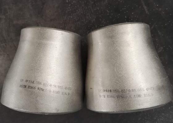 SCH40 ASTM B366 WPNCI یکپارچه کنسانتره جوش با لب بدون درز