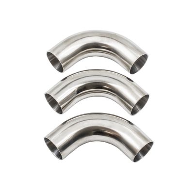 شعاع کوتاه تاشو آرنج نر 180 درجه اگزوز آرنج ASME B16.9