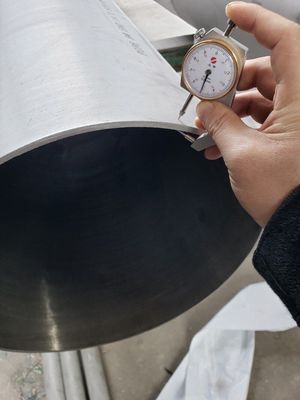 لوله بدون درز فولاد ضد زنگ آستنیتی WNR 1.4429 317LN دیوار نازک بدون ضخامت 8 اینچ