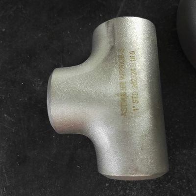 سه راهی گرد ASME WP310S 3-1/2 اینچ لوله فولادی ضد زنگ Sch60