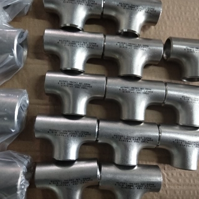 سه راهی مساوی لوله جوش لب به لب BW 1 اینچی Sch10 2507 Super Duplex Steel Tubing Equal Tee