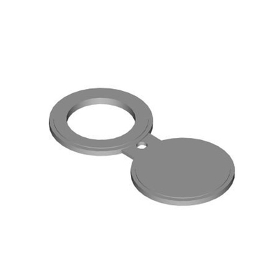 ASTM B564 UNS N08800 فلنج های فولادی آلیاژی 1 اینچی RTJ فلنج های فولادی آلیاژی 800h Spectacle Blind Flange Flange Steel