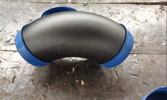 جوش لب به لب بدون درز زانویی شعاع 90 درجه ASTM C70600 1/2 اینچ STD