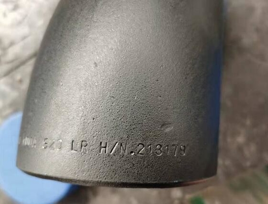 جوش لب به لب بدون درز زانویی شعاع 90 درجه ASTM C70600 1/2 اینچ SCH40