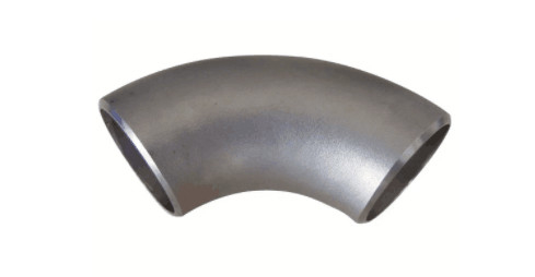 جوش لب به لب بدون درز زانویی شعاع 90 درجه ASTM C70600 1/2 اینچ SCH80