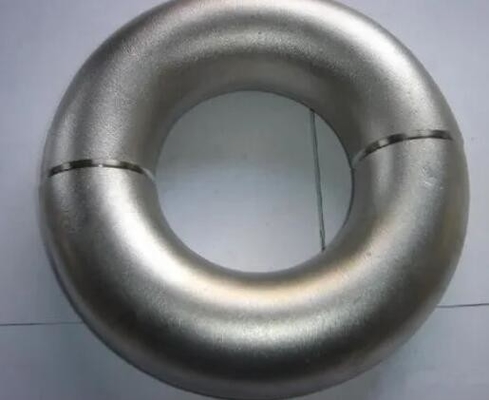 جوش لب به لب بدون درز زانویی شعاع 90 درجه ASTM C70600 10 اینچ SCH80