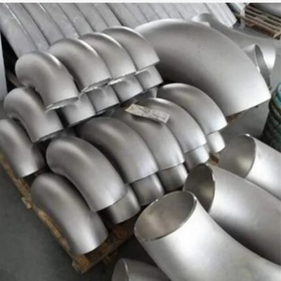 جوش لب به لب بدون درز زانویی شعاع 90 درجه ASTM C70600 10 اینچ SCH10