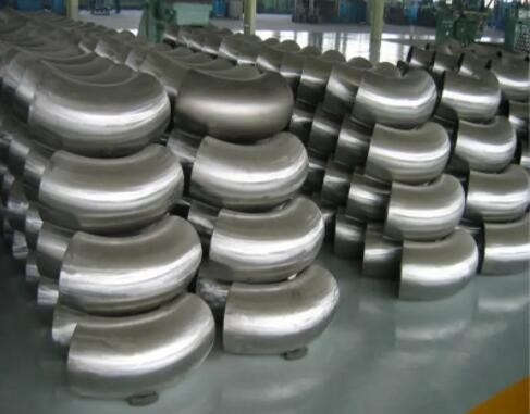 جوش لب به لب بدون درز زانویی شعاع 90 درجه 2 اینچ SCH-80 ASTM A815 UNS S31803