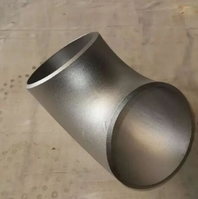 جوش لب به لب بدون درز زانویی شعاع 90 درجه 4 اینچ SCH-XS ASTM A815 UNS S31803