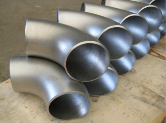 جوش لب به لب بدون درز زانویی شعاع 90 درجه 6 اینچ SCH-XS ASTM N08825 آلیاژ 825