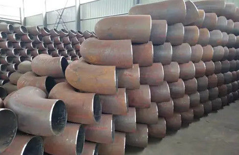 جوش لب به لب بدون درز زانویی شعاع 90 درجه 12 اینچ SCH-20 ASTM N08825 آلیاژ 825