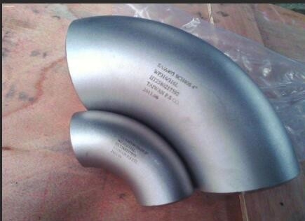ASTM/UNS N08800 زانویی جوش لب به لب 45 درجه L/R OD 8 اینچ لوله فولادی آلیاژی SCH-20