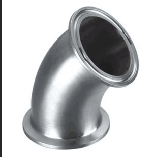 ASTM/UNS N08800 زانویی جوش لب به لب 45 درجه L/R 8 اینچ لوله فولادی آلیاژی SCH-80