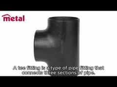 اتصالات جوش لب به لب A269 WP321 سه راهی کاهش دهنده 4X2 فولاد ضد زنگ ASME B16.9