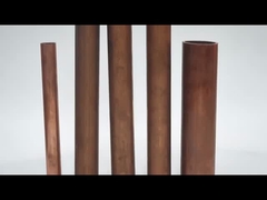 Cu 99٪ C11000 لوله آلیاژ مس نیکل بدون درز ASTM B42 لوله مس
