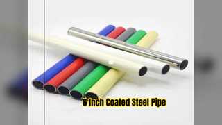 6 اینچ API 5L X52 Steel Pipe DIN 30678 Coated