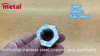 آداپتورهای مسی (مرد و زن) | اتصالات لوله رزوه ای