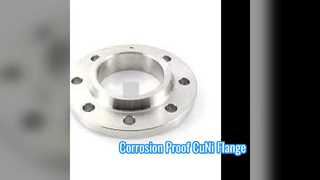 90/10 CuNi فلنج PN10 گردن جوش صورت صاف