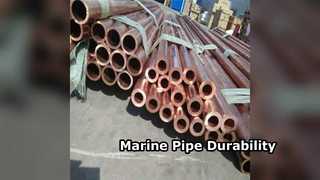 لوله مسی نیکل بدون درز 90/10 6 اینچی SCH40