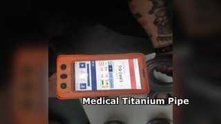 ابزار پزشکی لوله آلیاژ تیتانیوم زیست سازگار