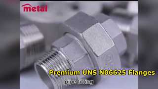 فلنج گردن جوش ASTM B564 UNS N06625 با کیفیت بالا