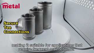 سه راهی مسی زنانه | اتصالات شعبه ایمن