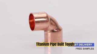 لوله مبدل حرارتی تیتانیوم ASTM B338 Gr2